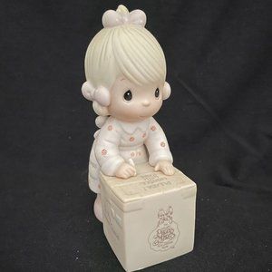 Precious Moments Sharing is Universal Porcelain Figurine